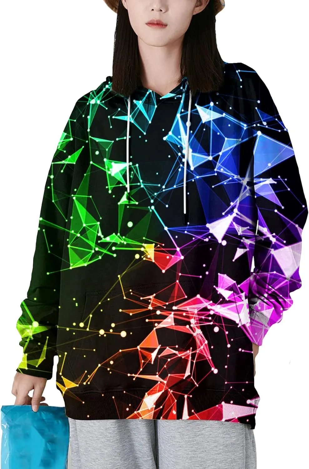 Asylvain Men Women Fashion Unisex 3D Printed Graphic Novelty Hoodie Pullover Hooded Sweatshirts with Pocket