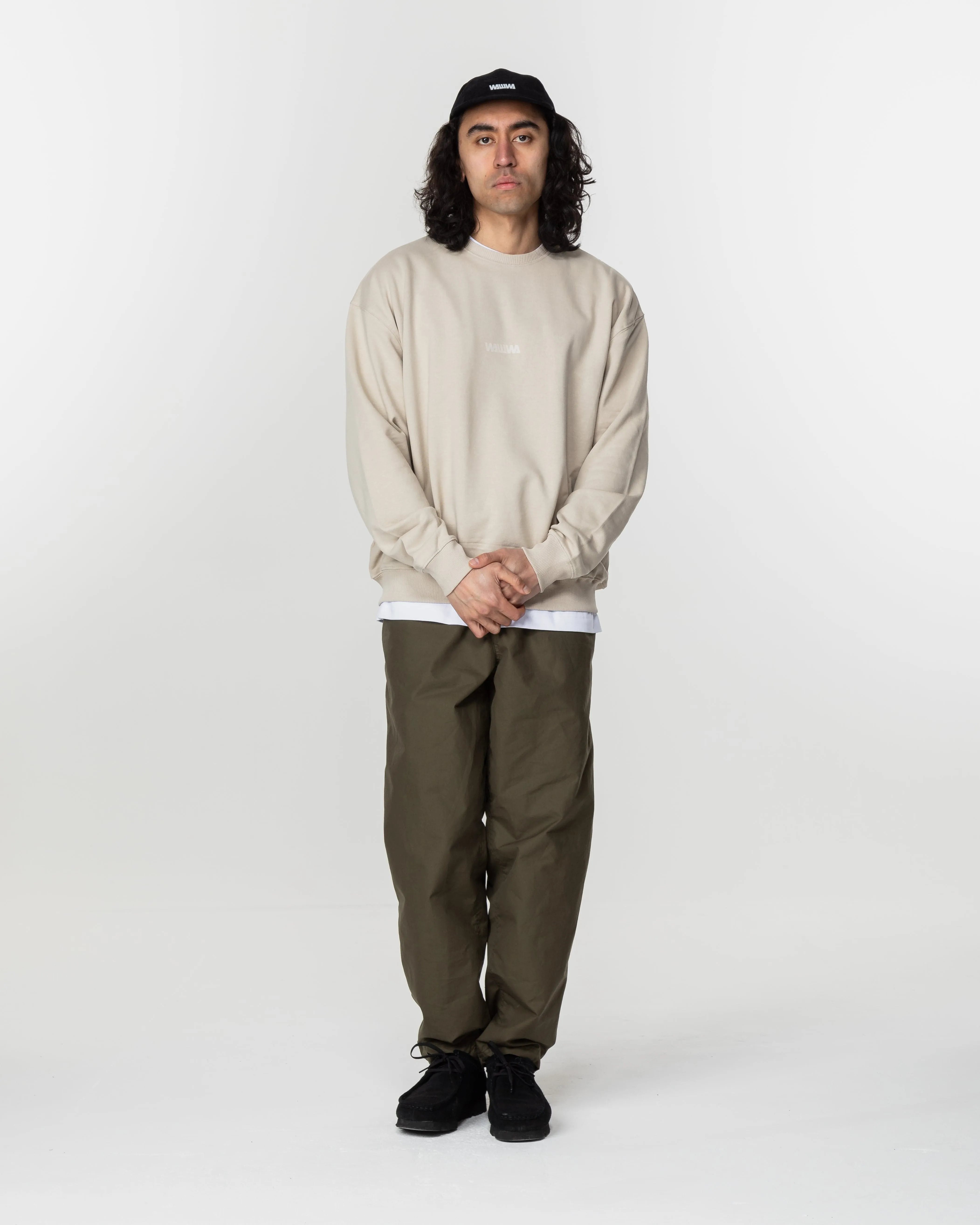 Basic Logo Sweatshirt - Natural