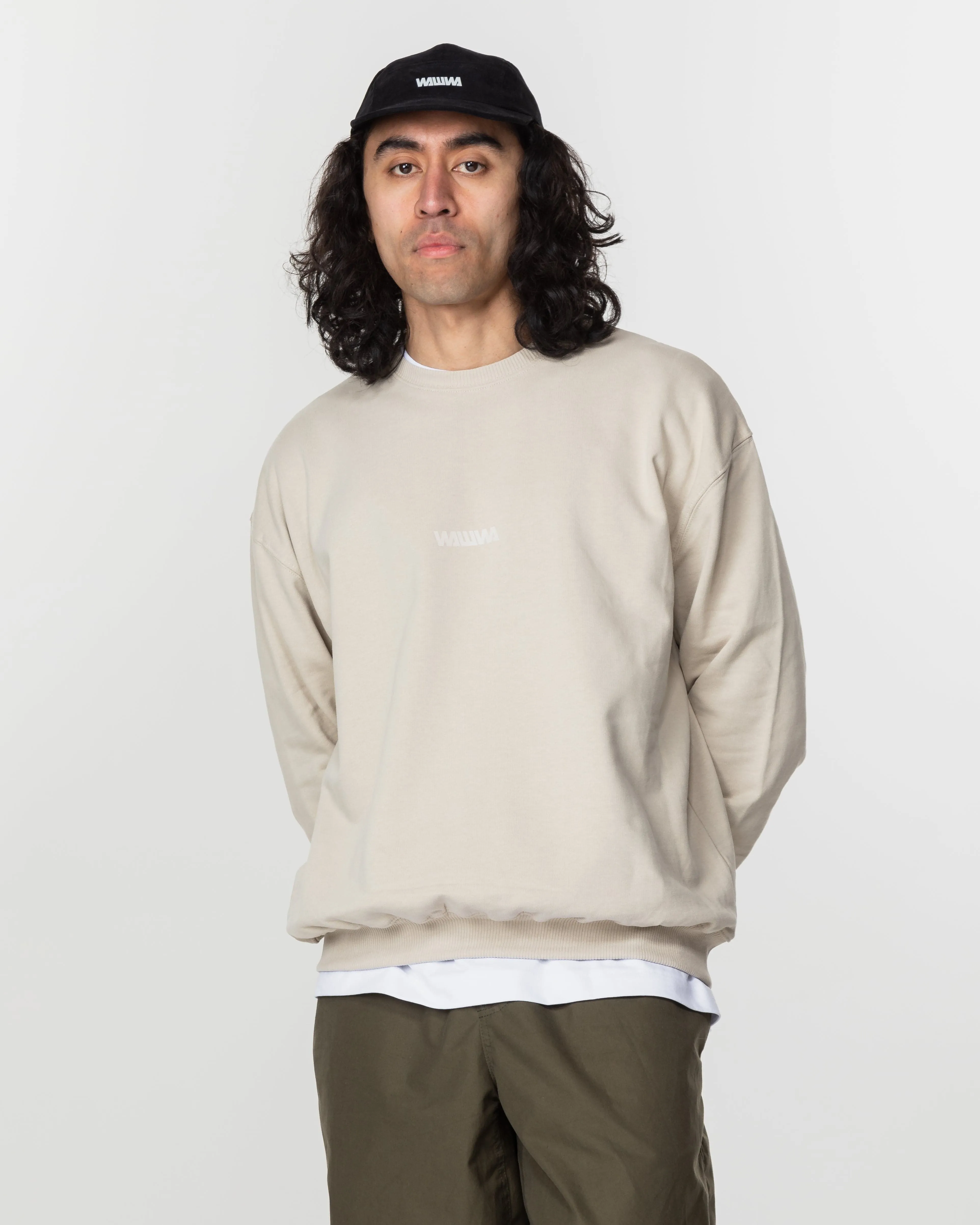 Basic Logo Sweatshirt - Natural