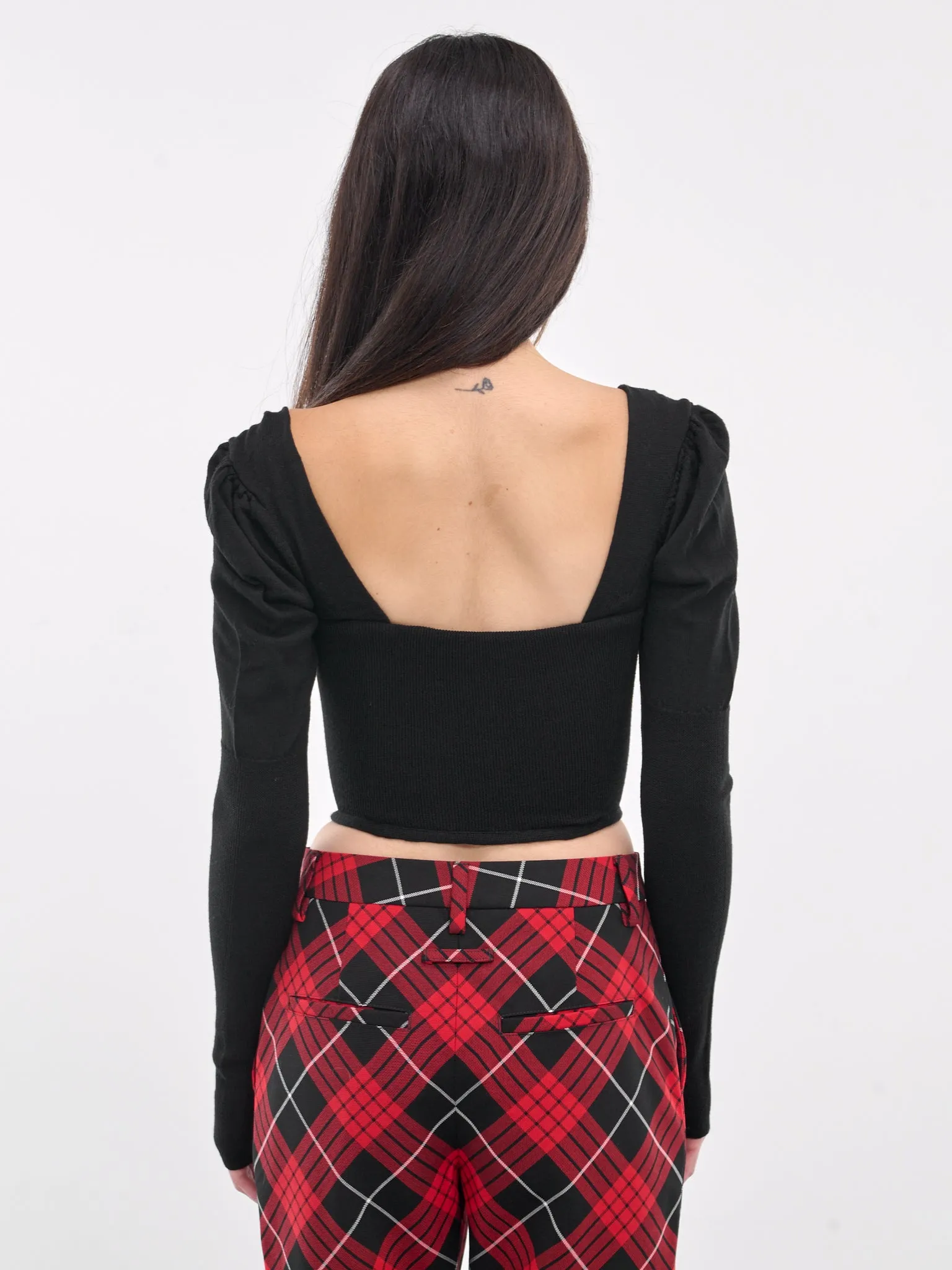 Bea Corset Cardigan (1803002V-Y0006-BLACK)
