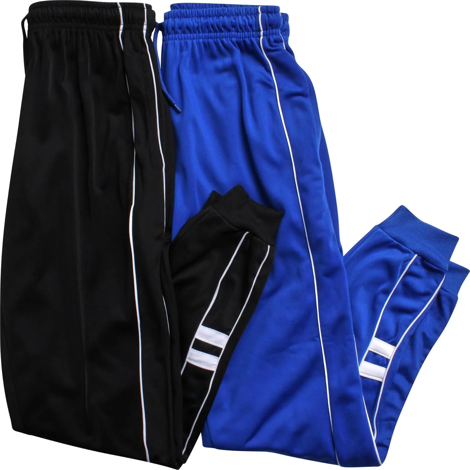 Boys Sweatpants - 4 Pack Tricot Athletic Kids Joggers Clothes for Boys Jogger Pants with Pockets (Size: 4-18)