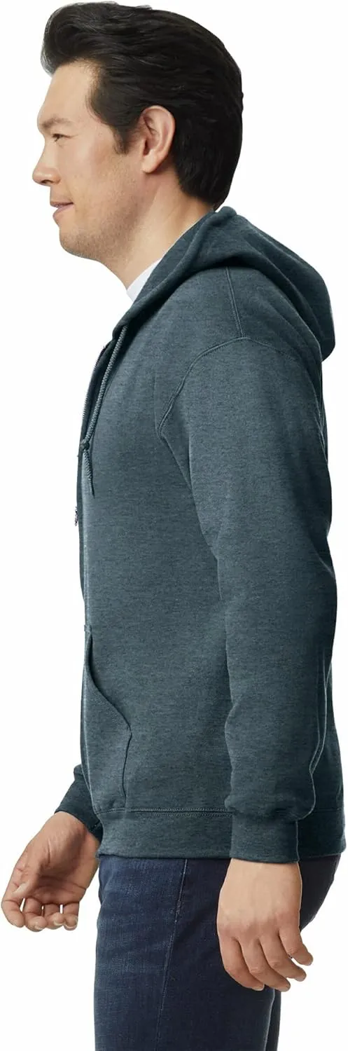 Gildan Men's Full Zip Hooded Sweatshirt