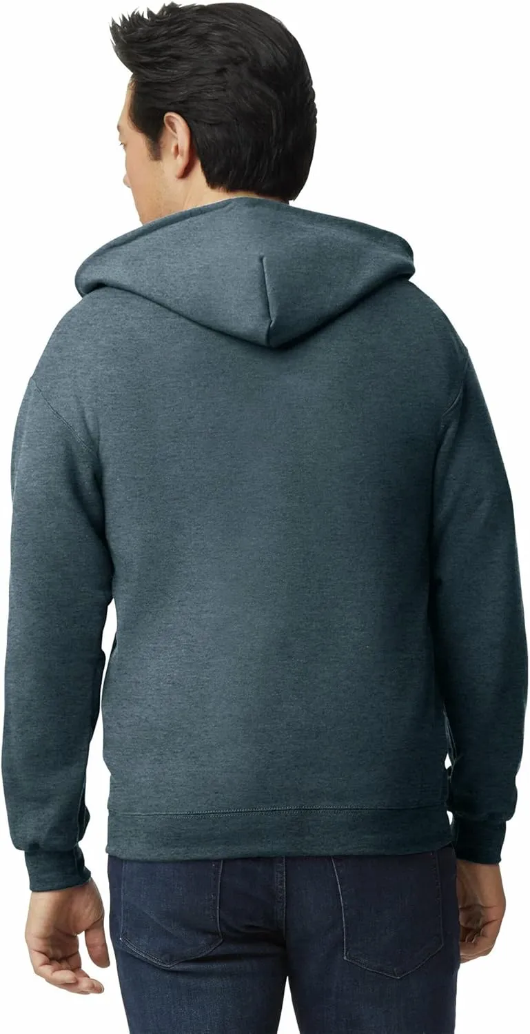 Gildan Men's Full Zip Hooded Sweatshirt