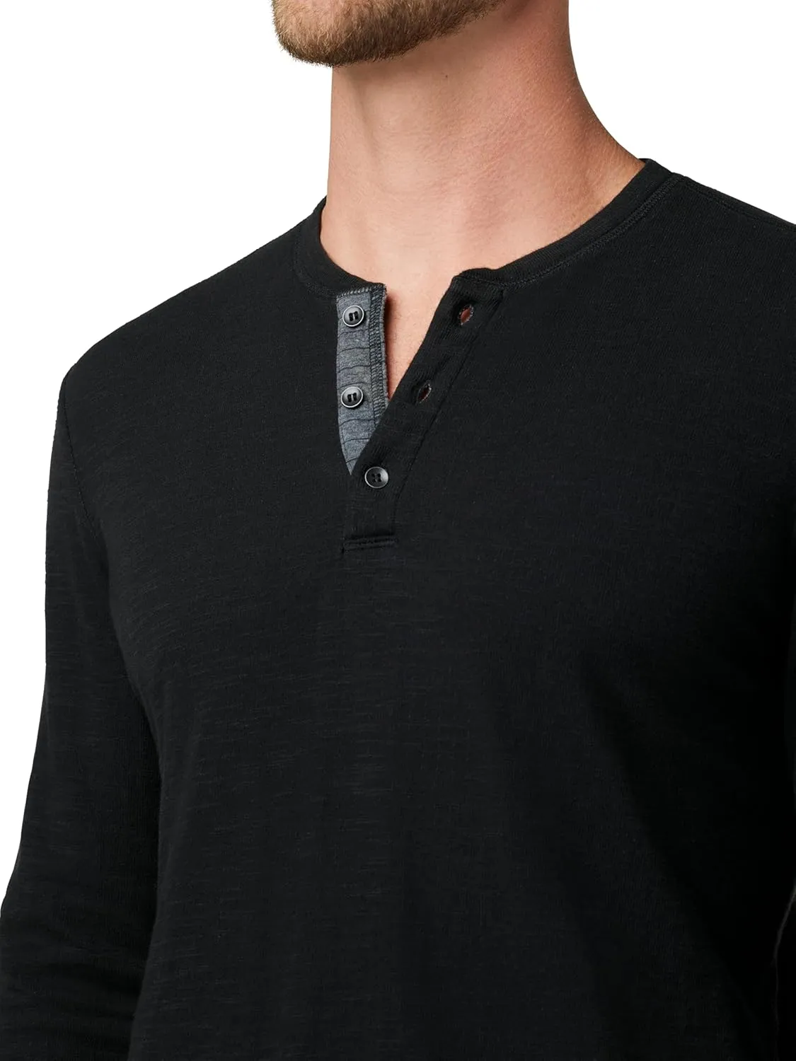 Joe's Men's Long Sleeve Henley Shirt