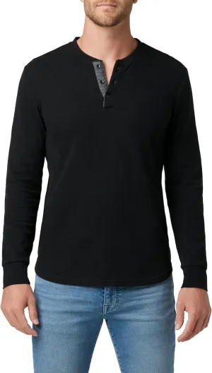 Joe's Men's Long Sleeve Henley Shirt
