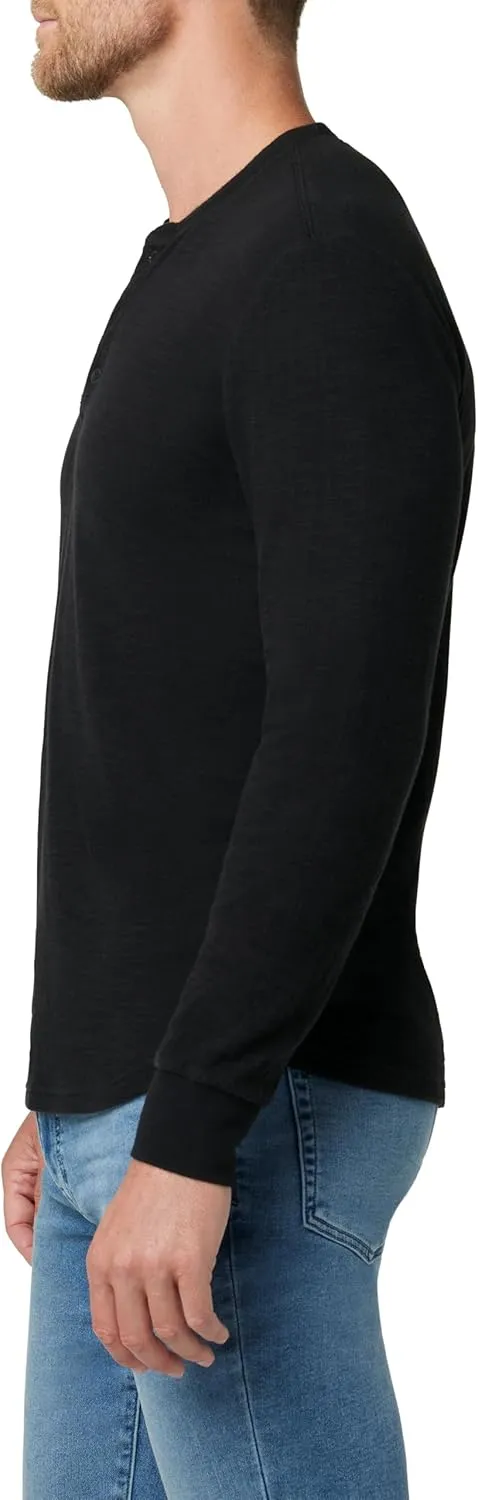 Joe's Men's Long Sleeve Henley Shirt