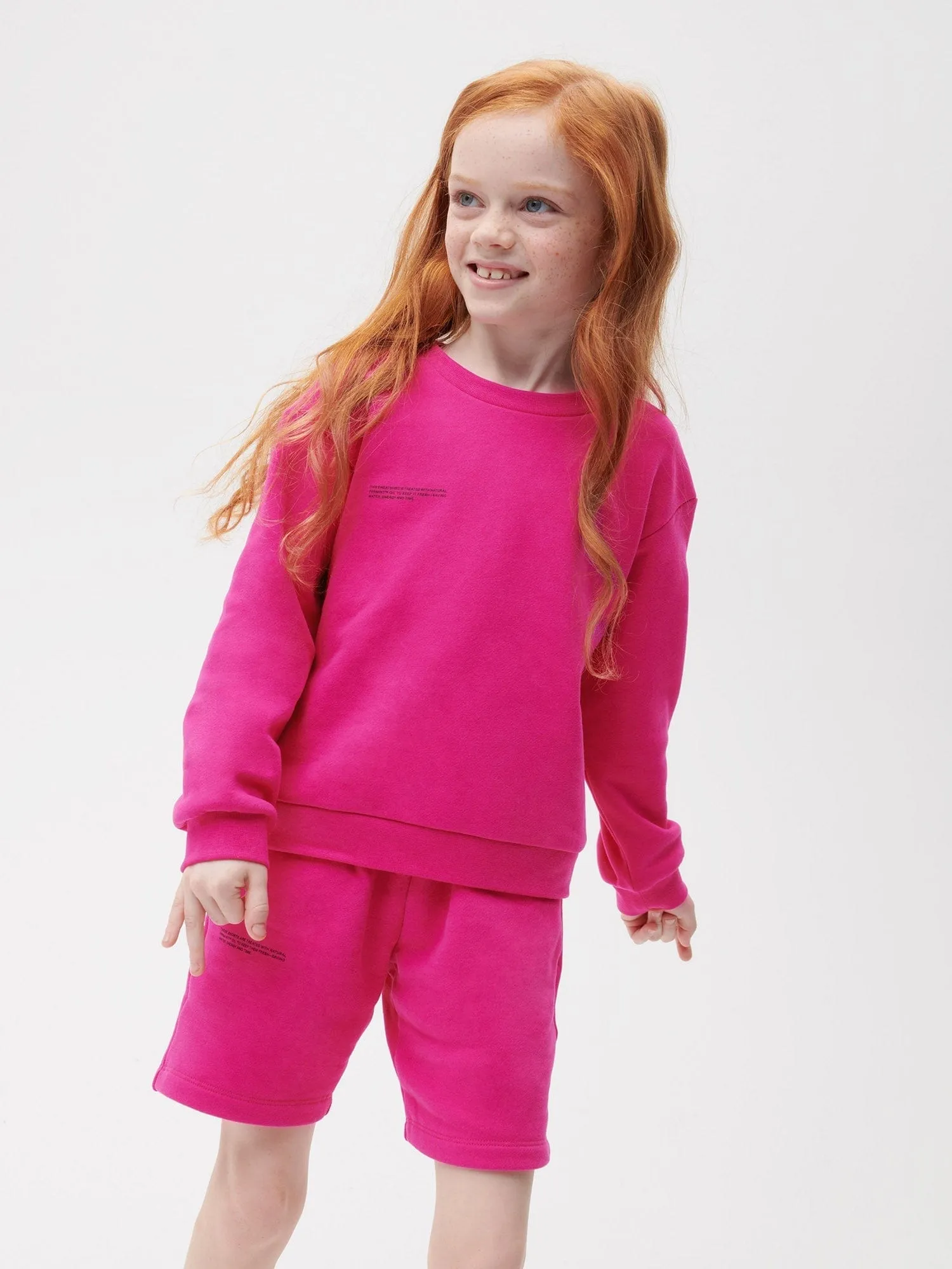 Kids' 365 Midweight Sweatshirt—foxglove pink