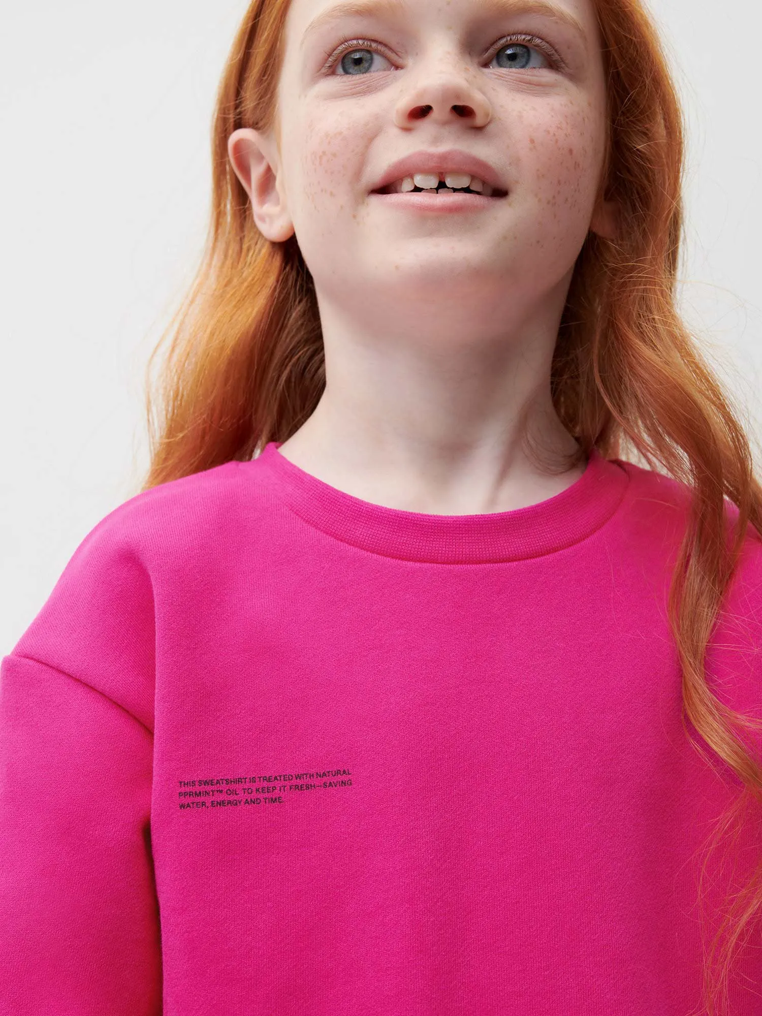 Kids' 365 Midweight Sweatshirt—foxglove pink