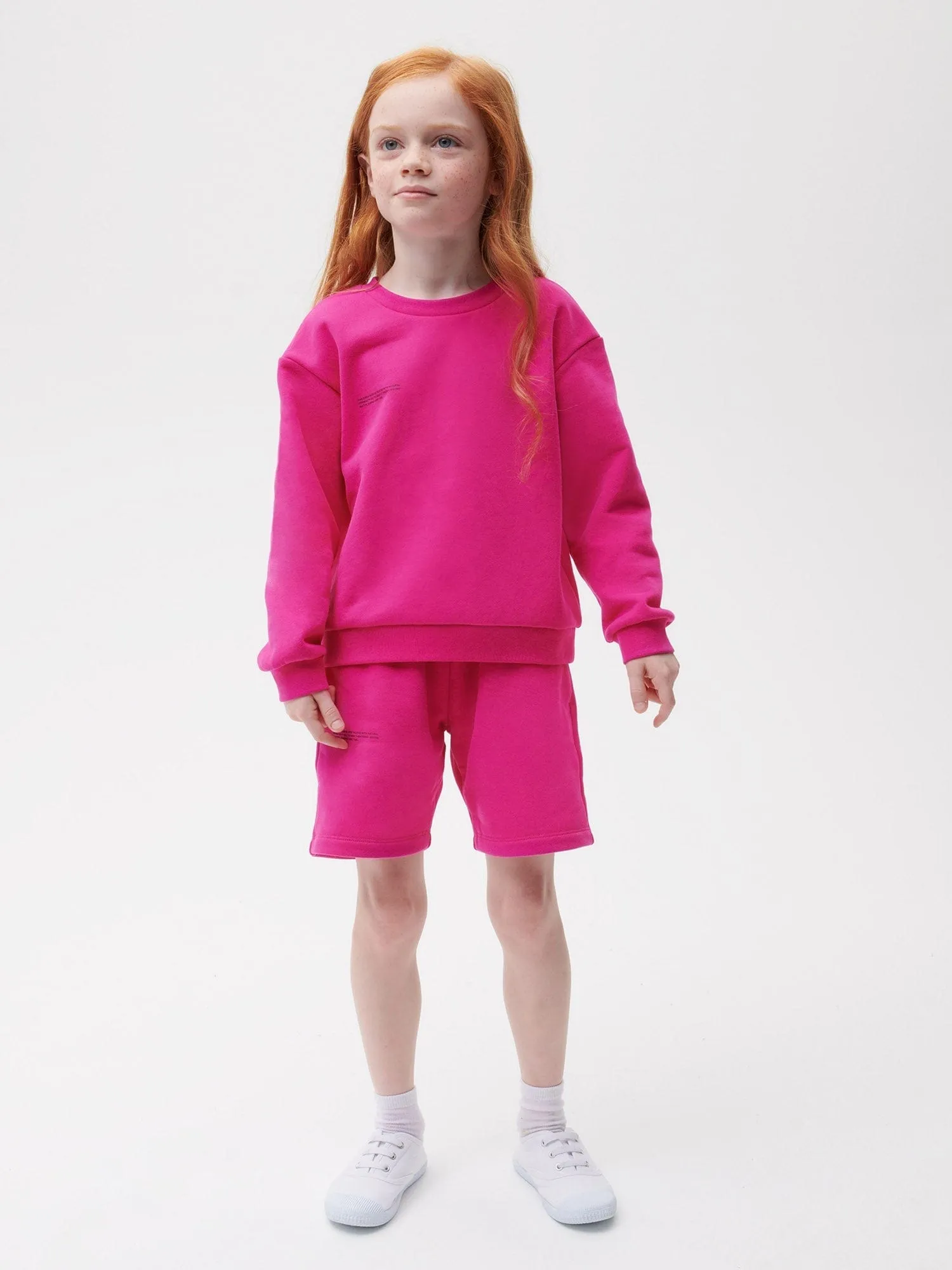 Kids' 365 Midweight Sweatshirt—foxglove pink