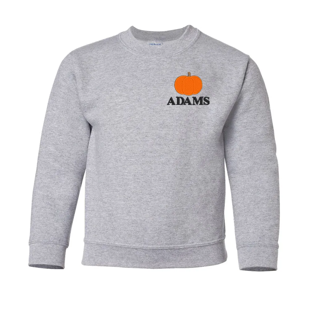 Kids Make It Yours™ Pumpkin Crewneck Sweatshirt