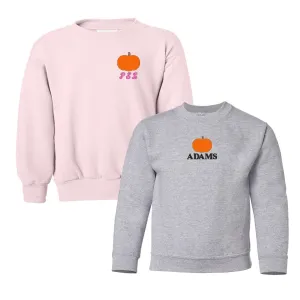 Kids Make It Yours™ Pumpkin Crewneck Sweatshirt