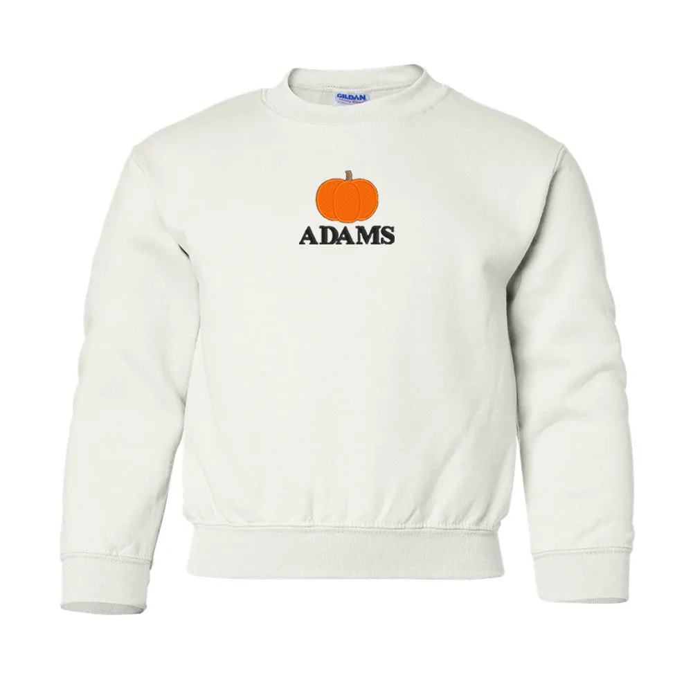 Kids Make It Yours™ Pumpkin Crewneck Sweatshirt