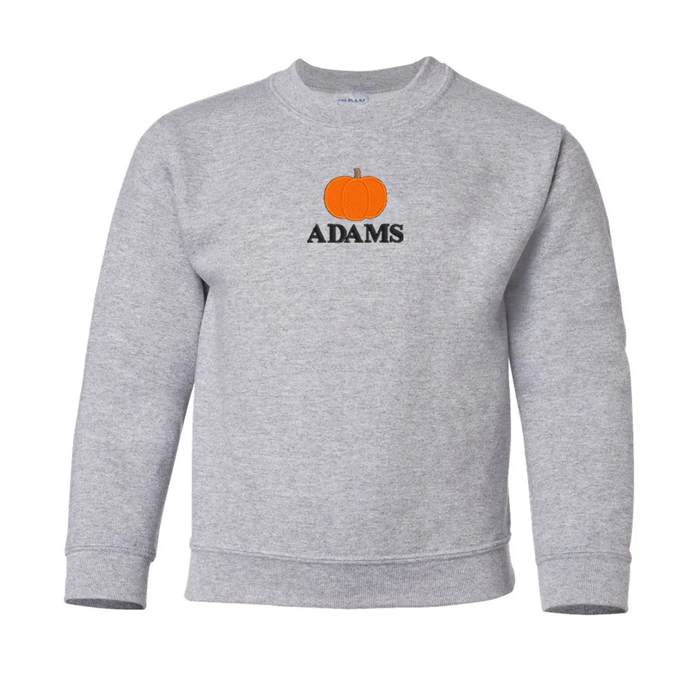 Kids Make It Yours™ Pumpkin Crewneck Sweatshirt
