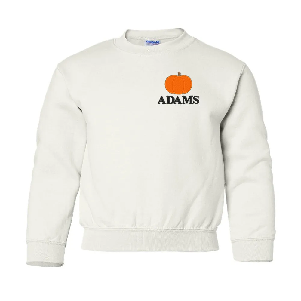 Kids Make It Yours™ Pumpkin Crewneck Sweatshirt