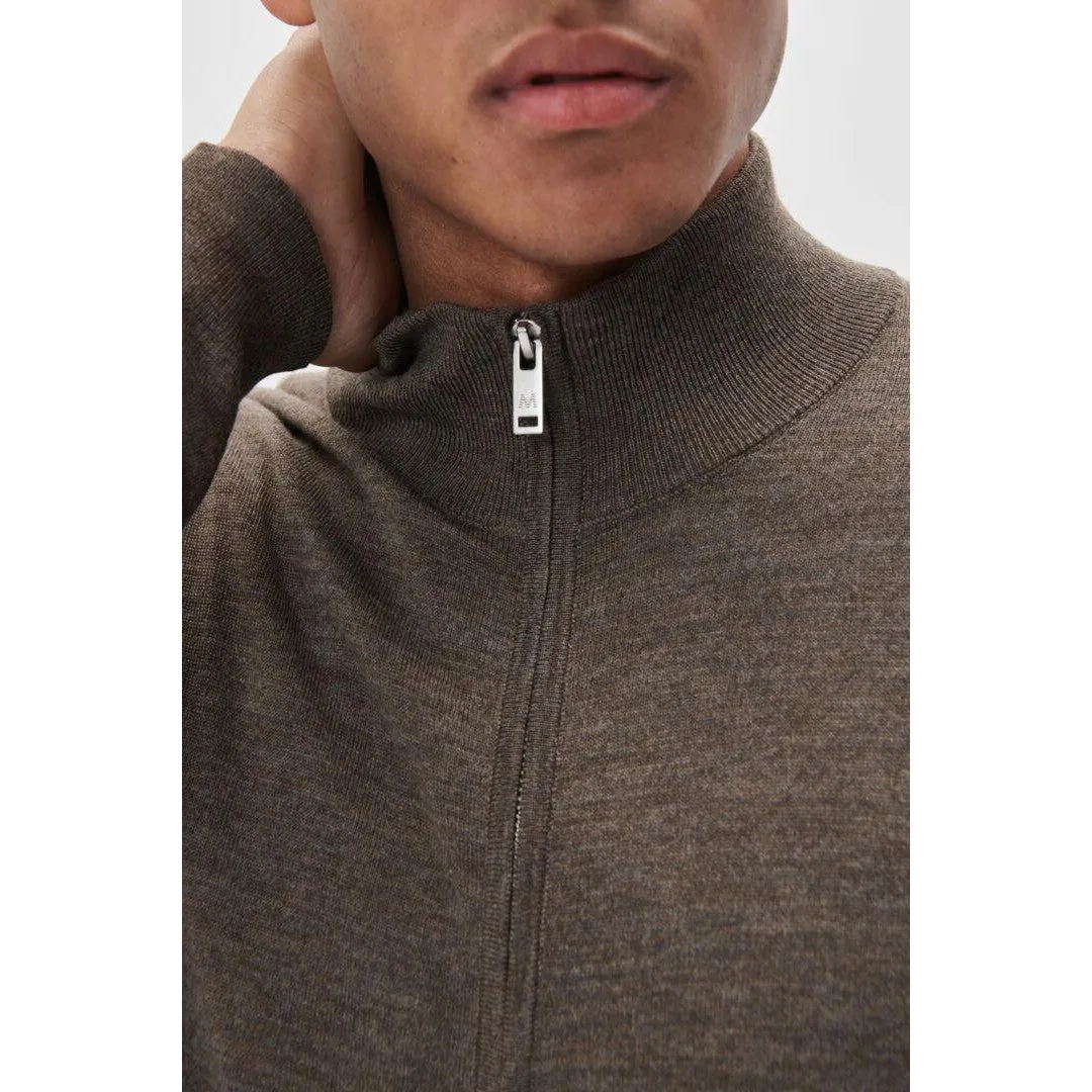 MASON MERINO FULL ZIP CARDIGAN