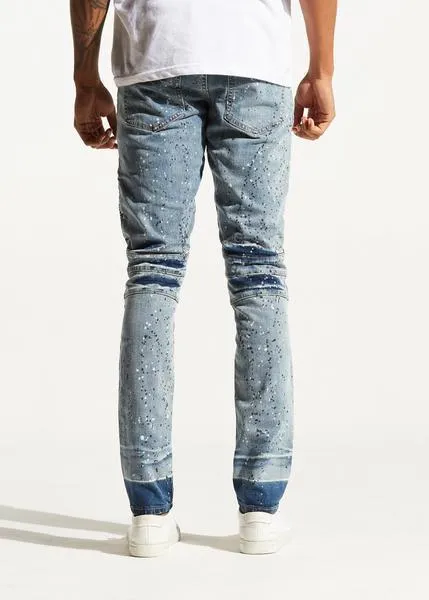 Pacific Biker Denim (Light Sky Blue)