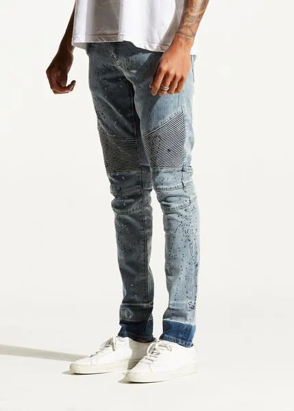 Pacific Biker Denim (Light Sky Blue)