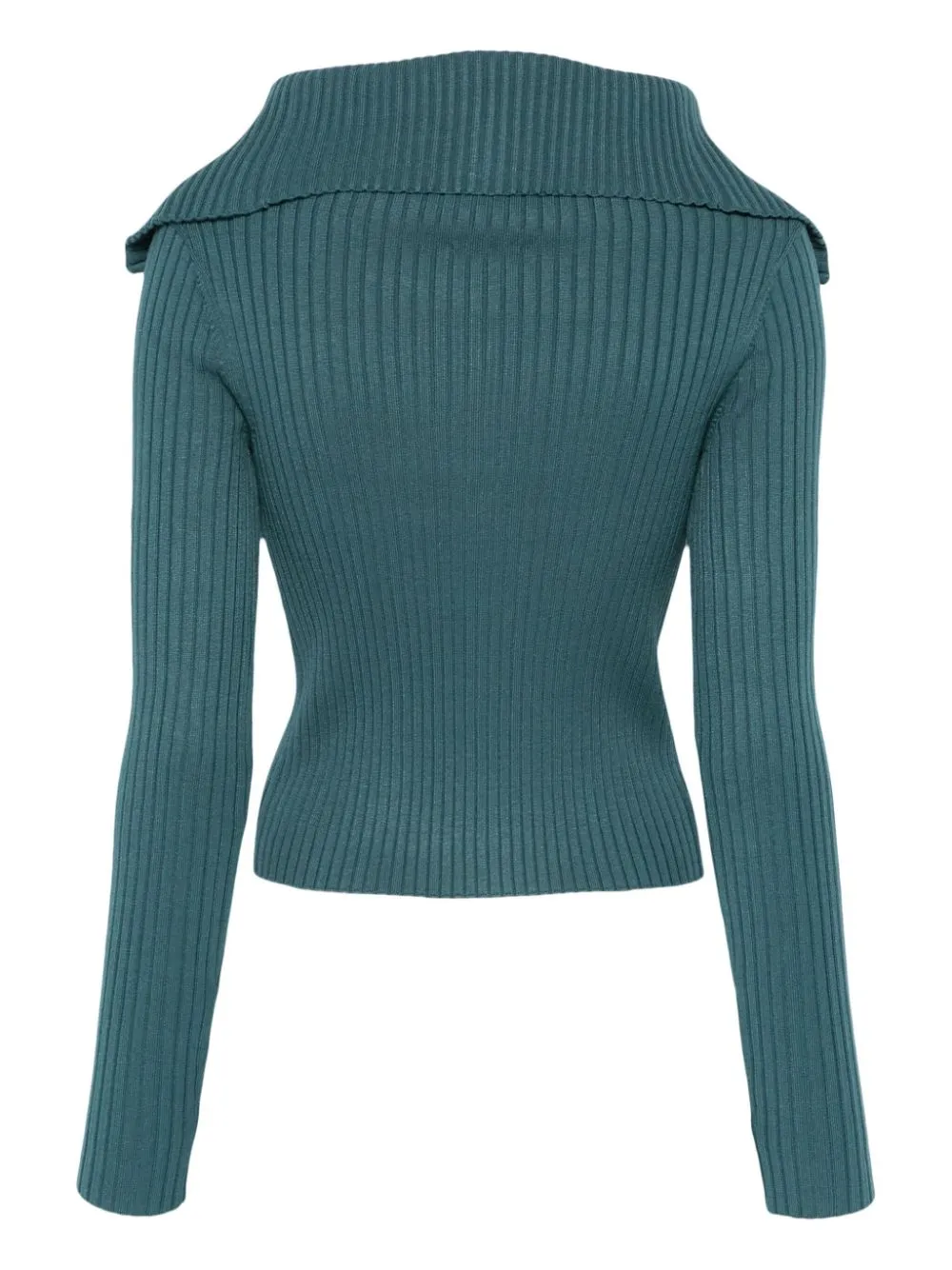 PATRIZIA PEPE RIBBED CARDIGAN
