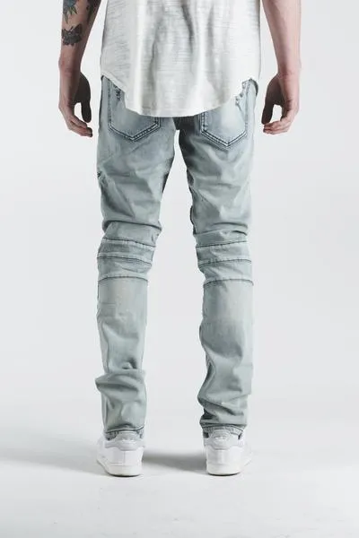 Pete Biker Denim ( Light Blue)