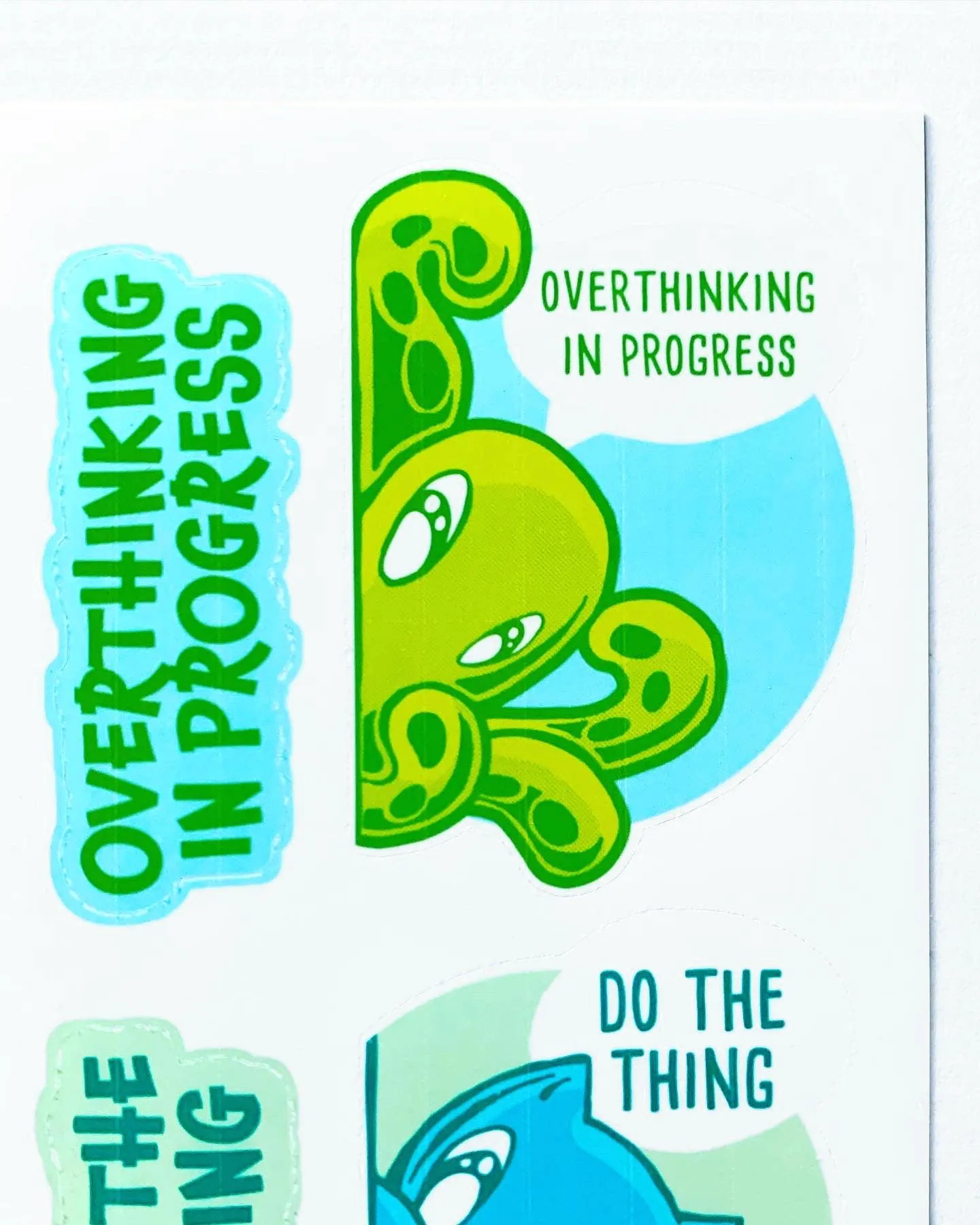 Stickers: Realistic Quotes - Skoshie, Zeek and Wisp