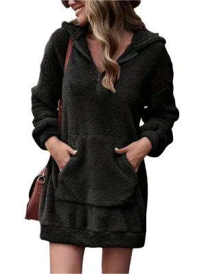 TEEK - Half Zip Oversized Hoodie