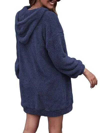 TEEK - Half Zip Oversized Hoodie