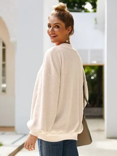 TEEK - Mock Neck Helma Hem Sweatshirt